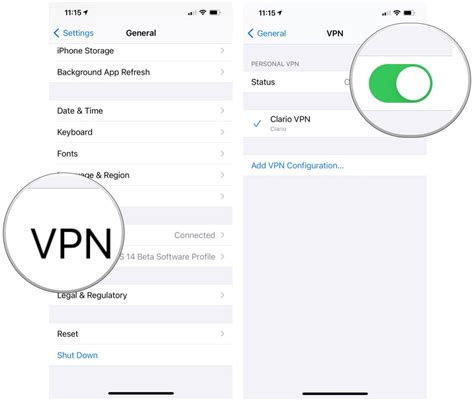 Setup Iphone Vpn Access To Unify Network
